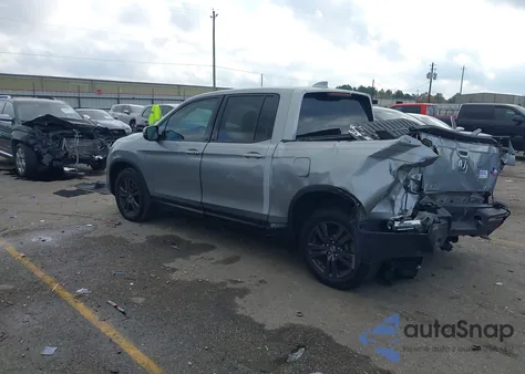 2019 Honda Ridgeline Sport from USA, damaged, VIN 5FPYK3F12KB041479